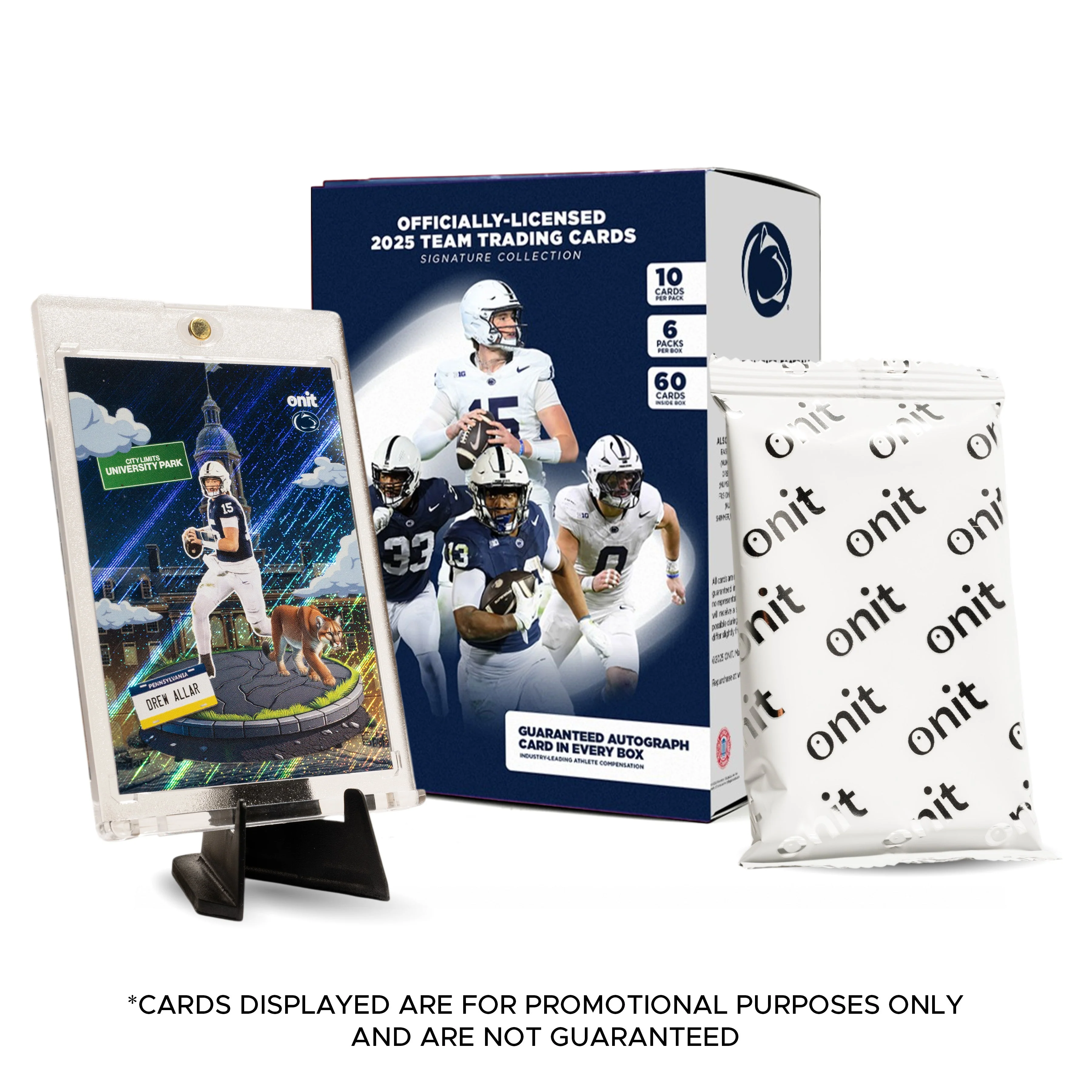Football 2025 Trading Cards - Platinum Box (Guaranteed Autograph)