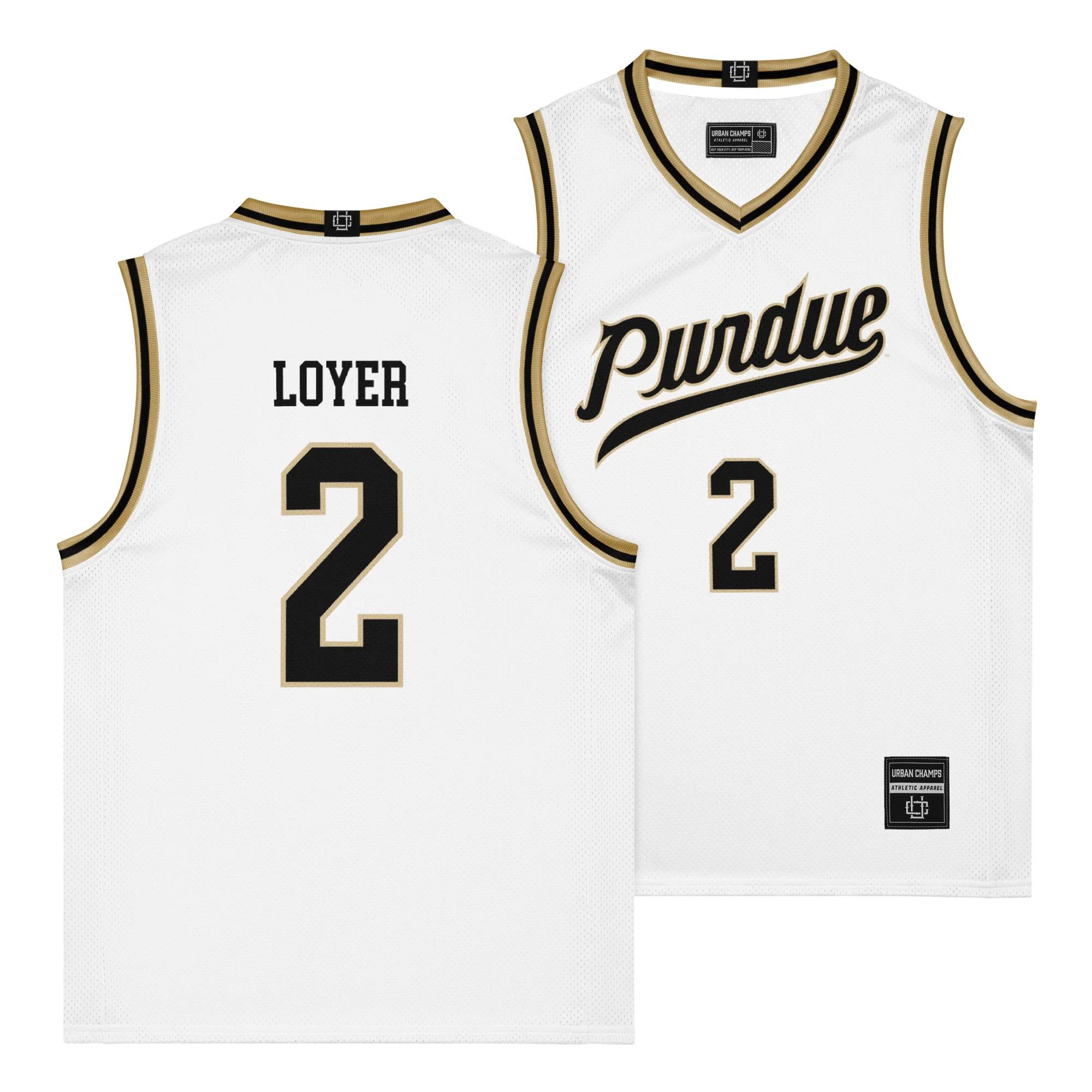 Men's Basketball White Jersey