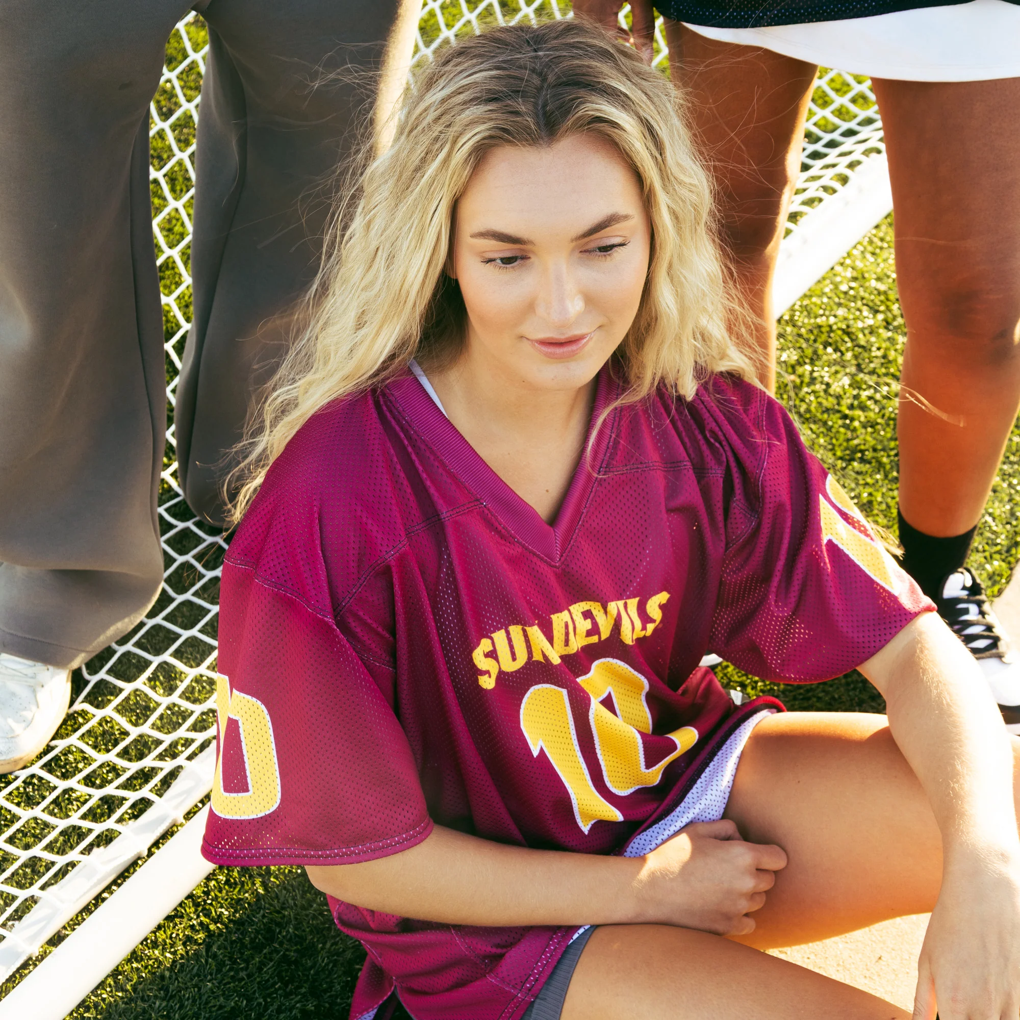 Football Maroon Jersey