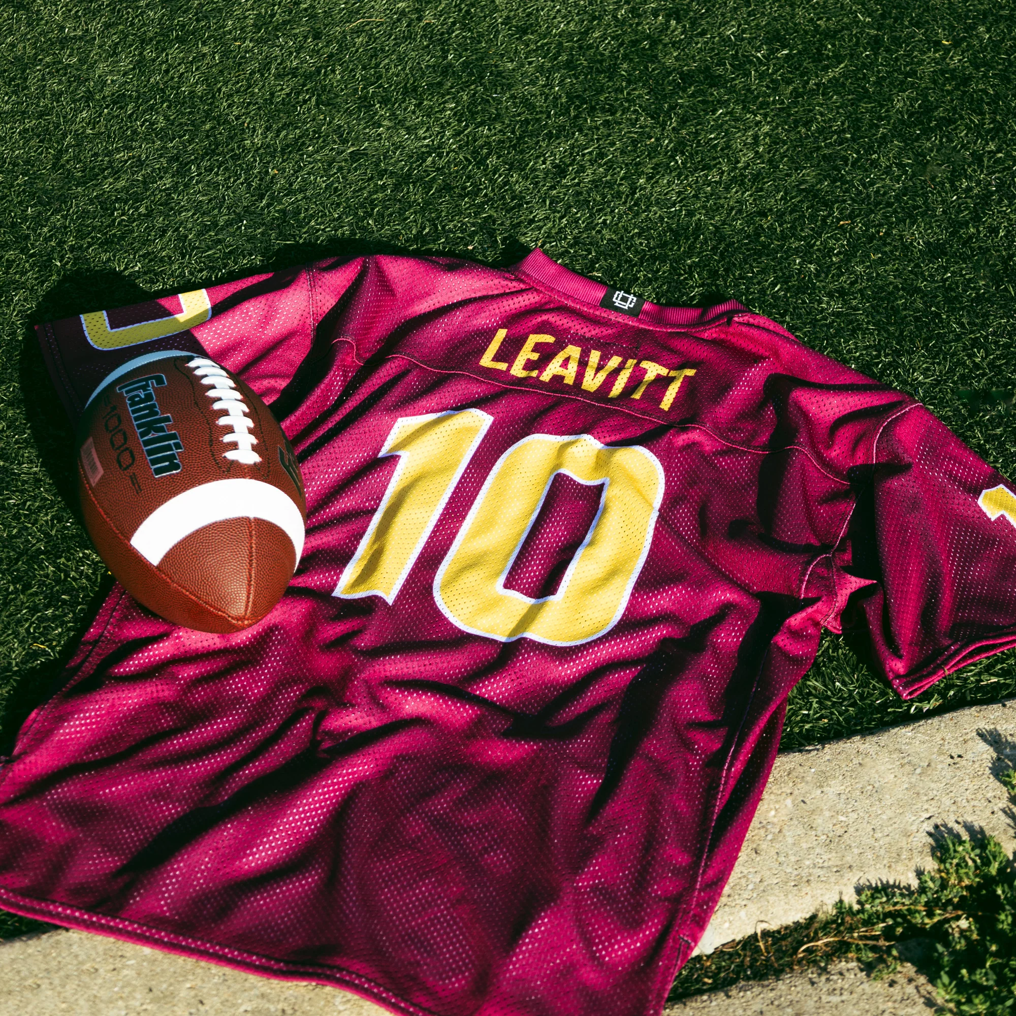 Football Maroon Jersey