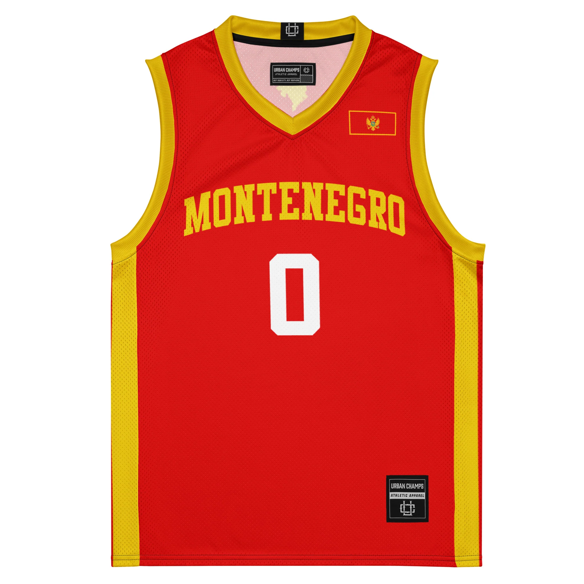 Montenegro International Men's Basketball Jersey