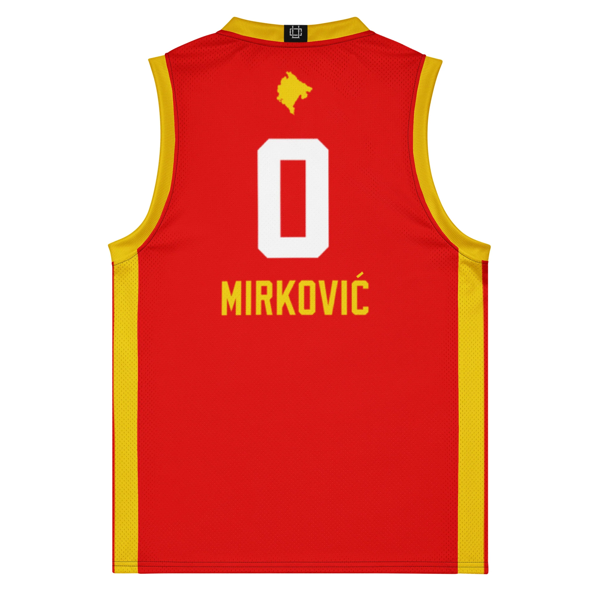 Montenegro International Men's Basketball Jersey