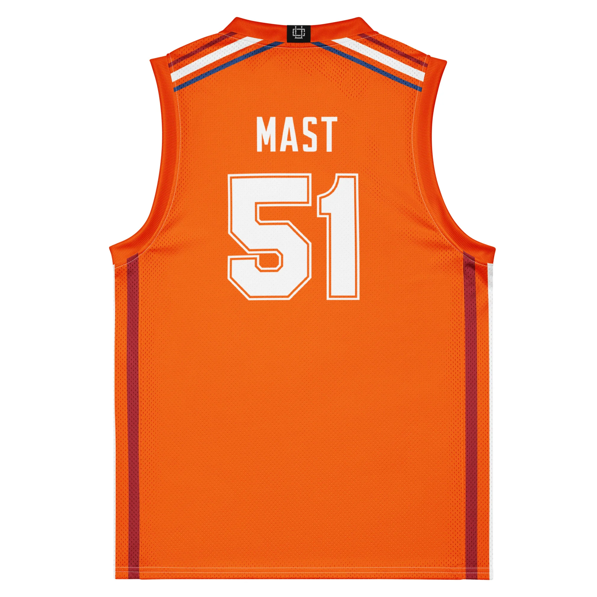 Netherlands International Men's Basketball Jersey