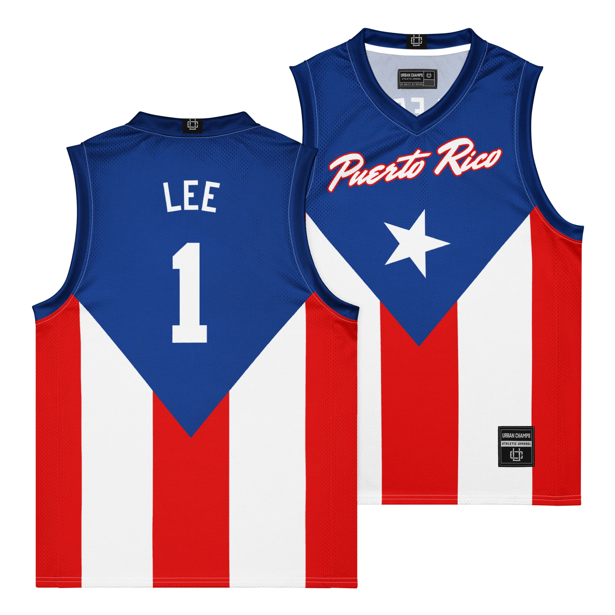 Puerto Rico International Men's Basketball Jersey