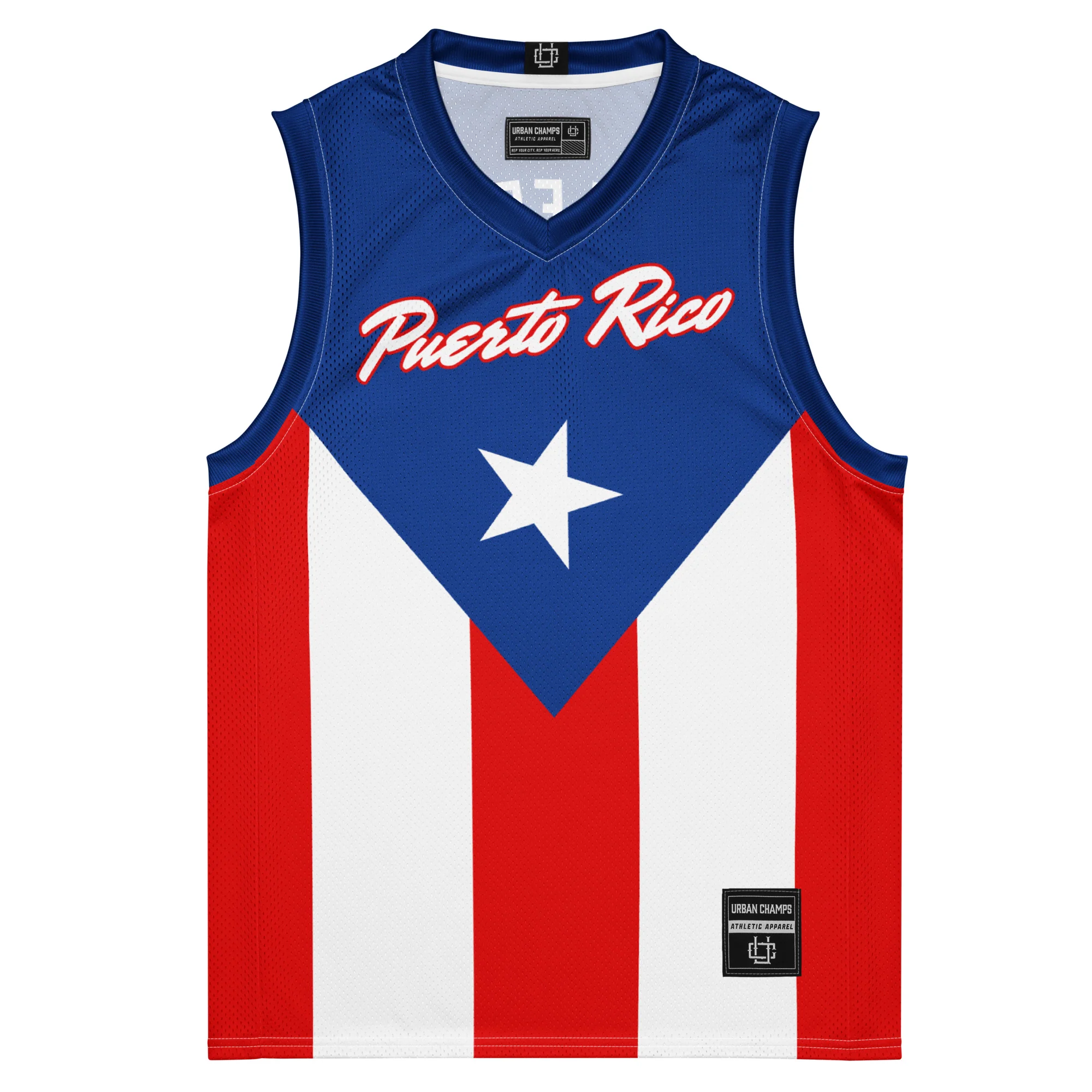 Puerto Rico International Men's Basketball Jersey