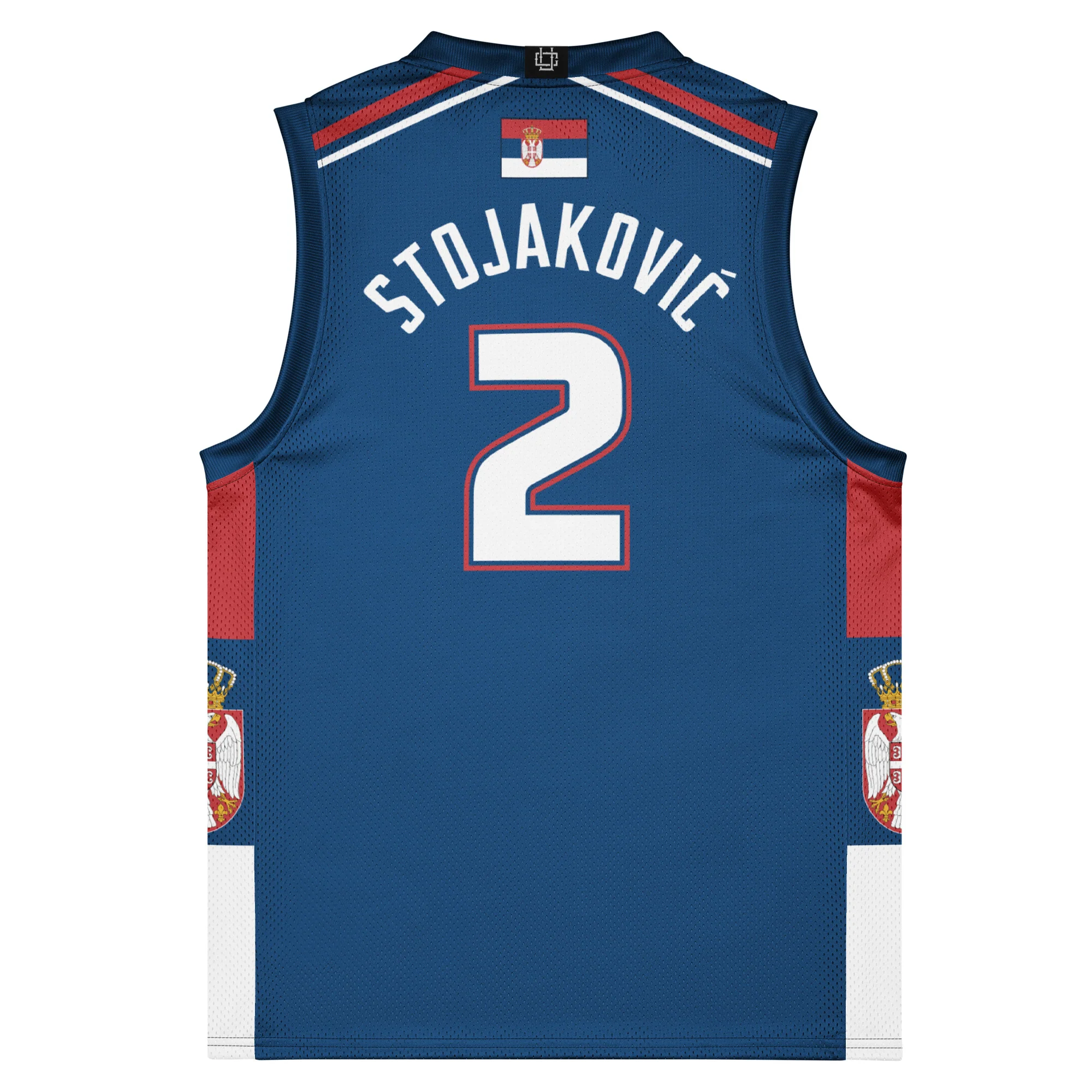 Serbia International Men's Basketball Jersey 3 Serbia International Men's Basketball Jersey