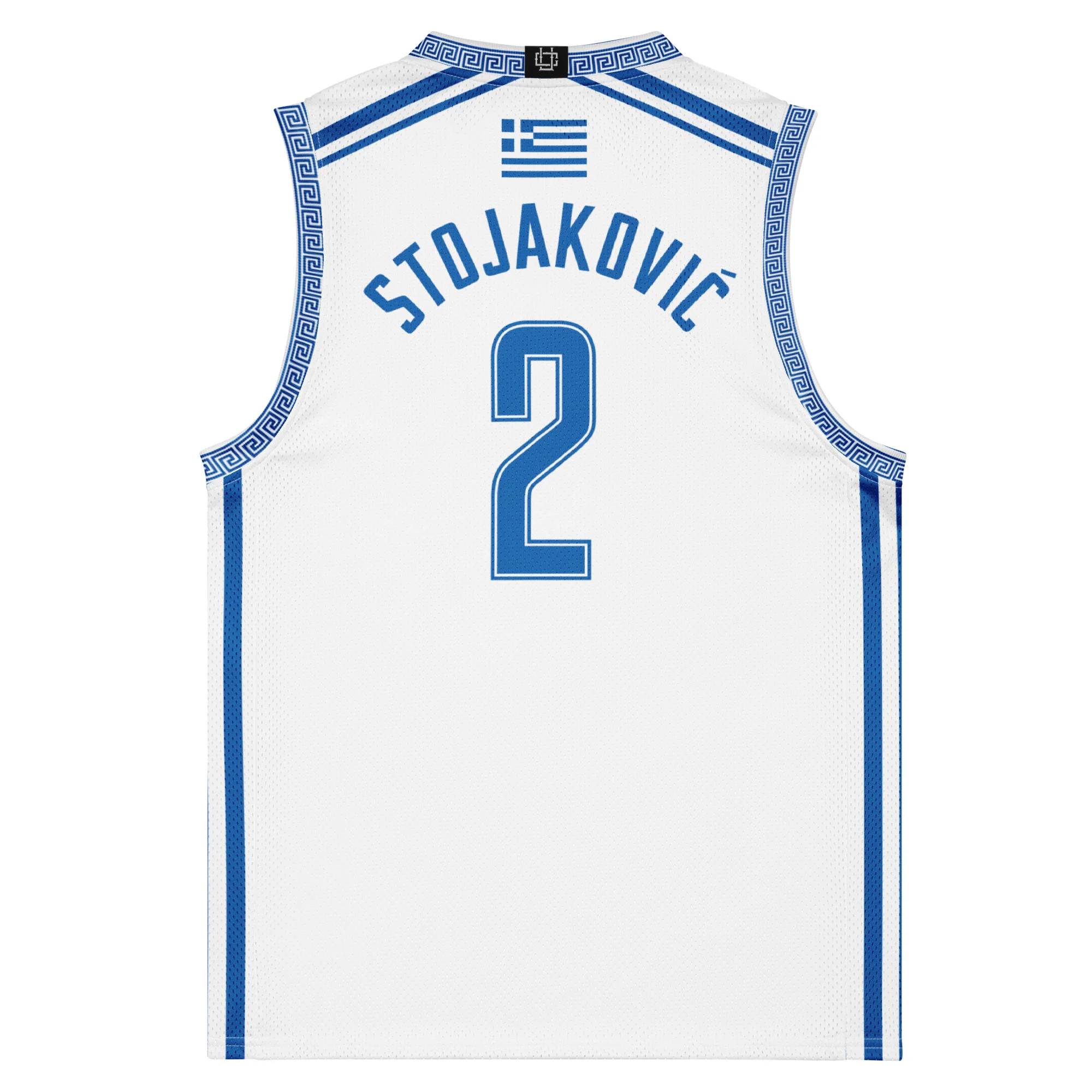 Greece International Men's Basketball Jersey