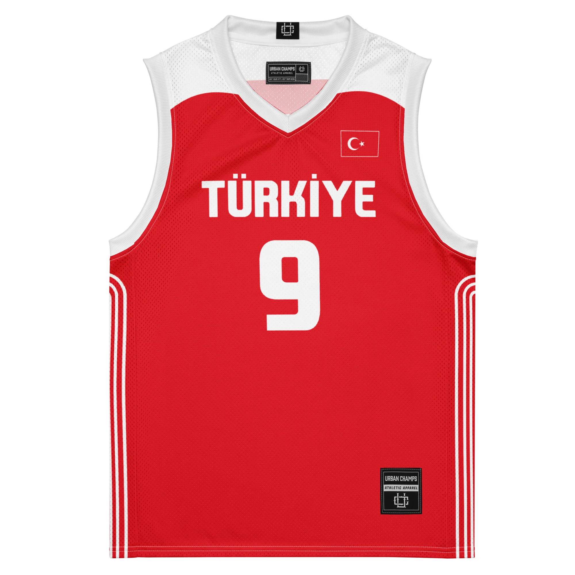 Turkey International Men's Basketball Jersey