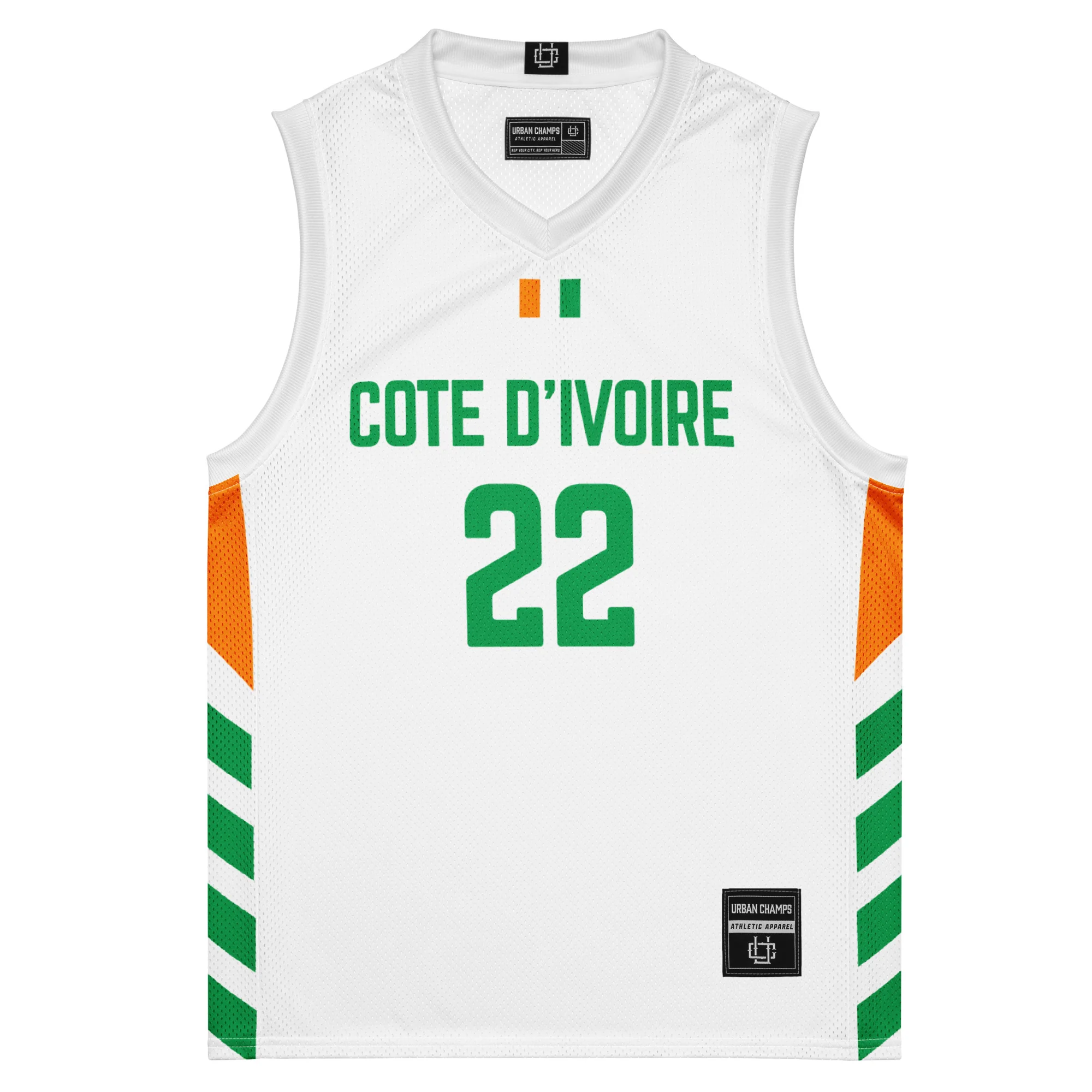 Ivory Coast International Basketball Jersey