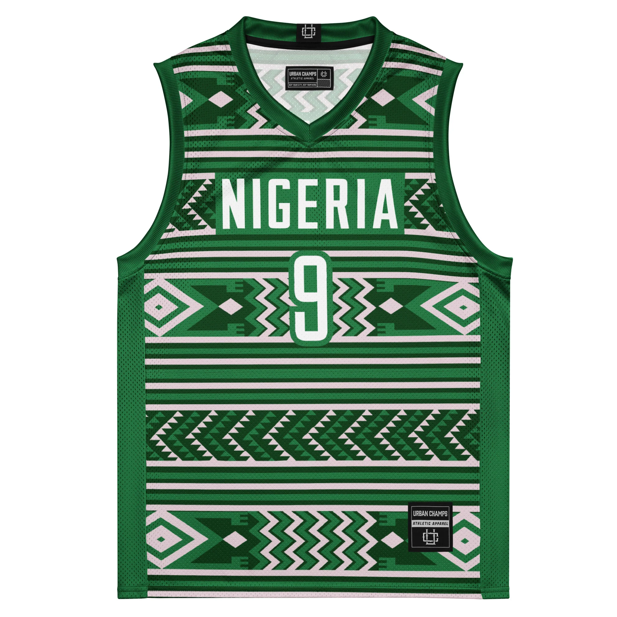 Nigeria International Men's Basketball Jersey