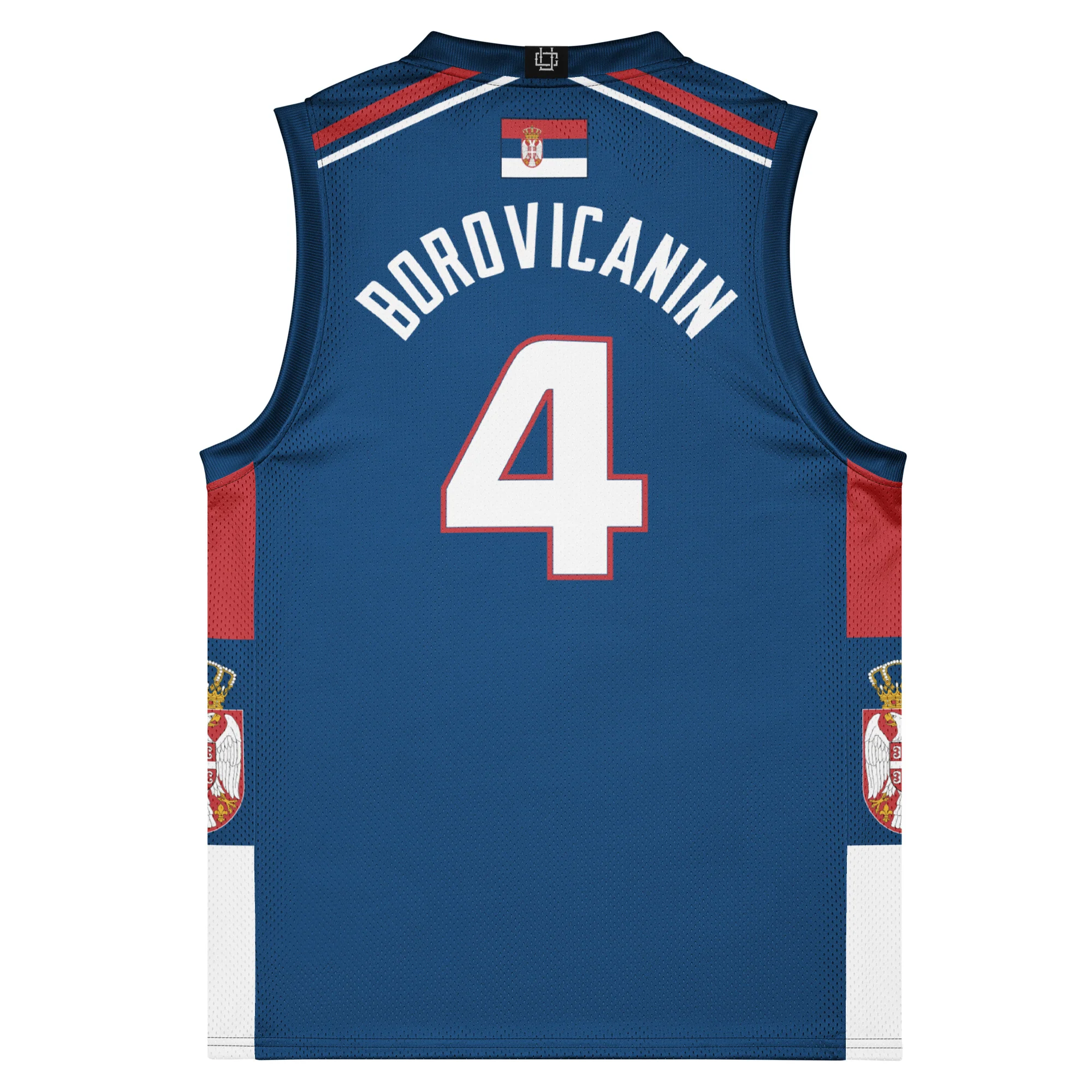 Serbia International Basketball Jersey