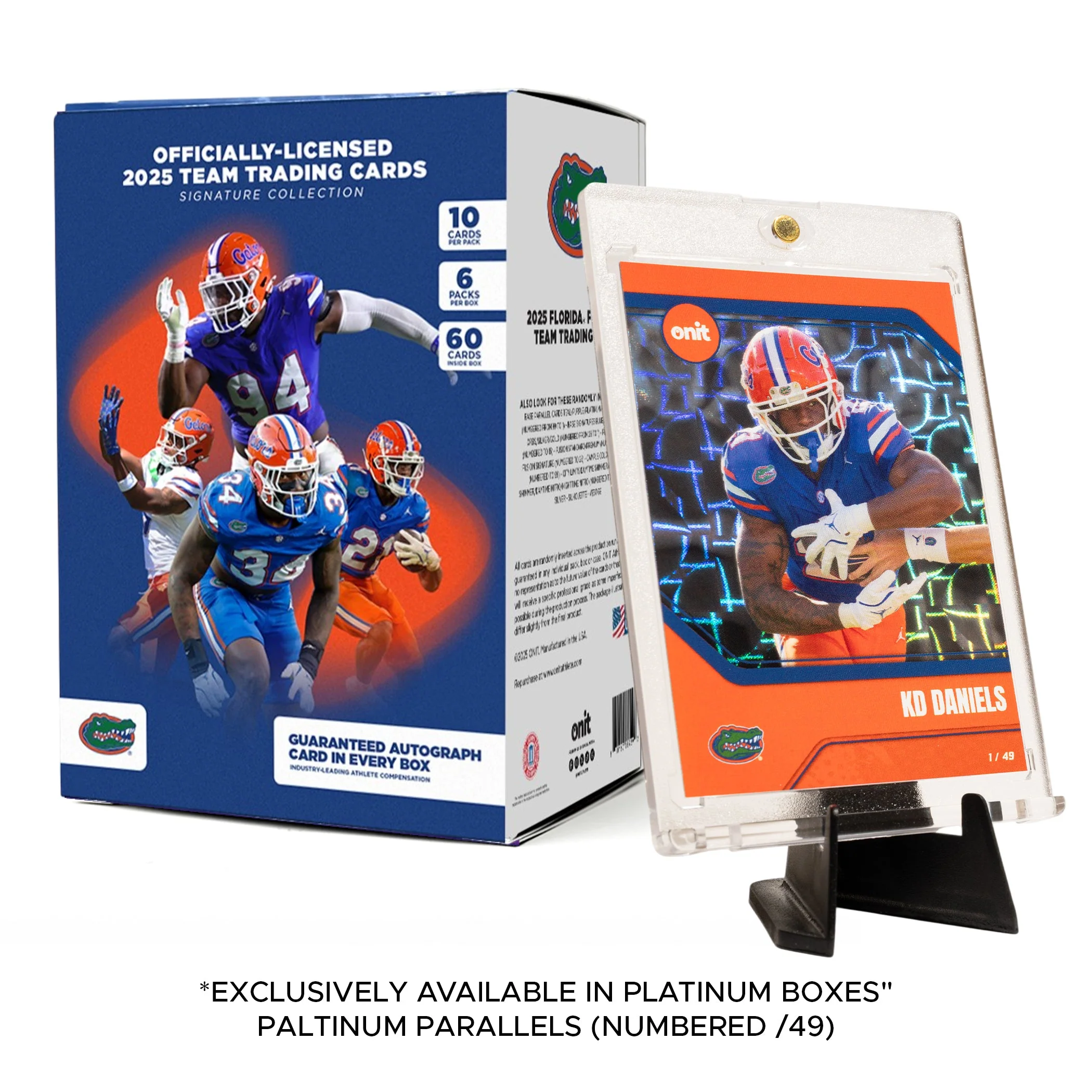 Football 2025 Trading Cards - Platinum Box