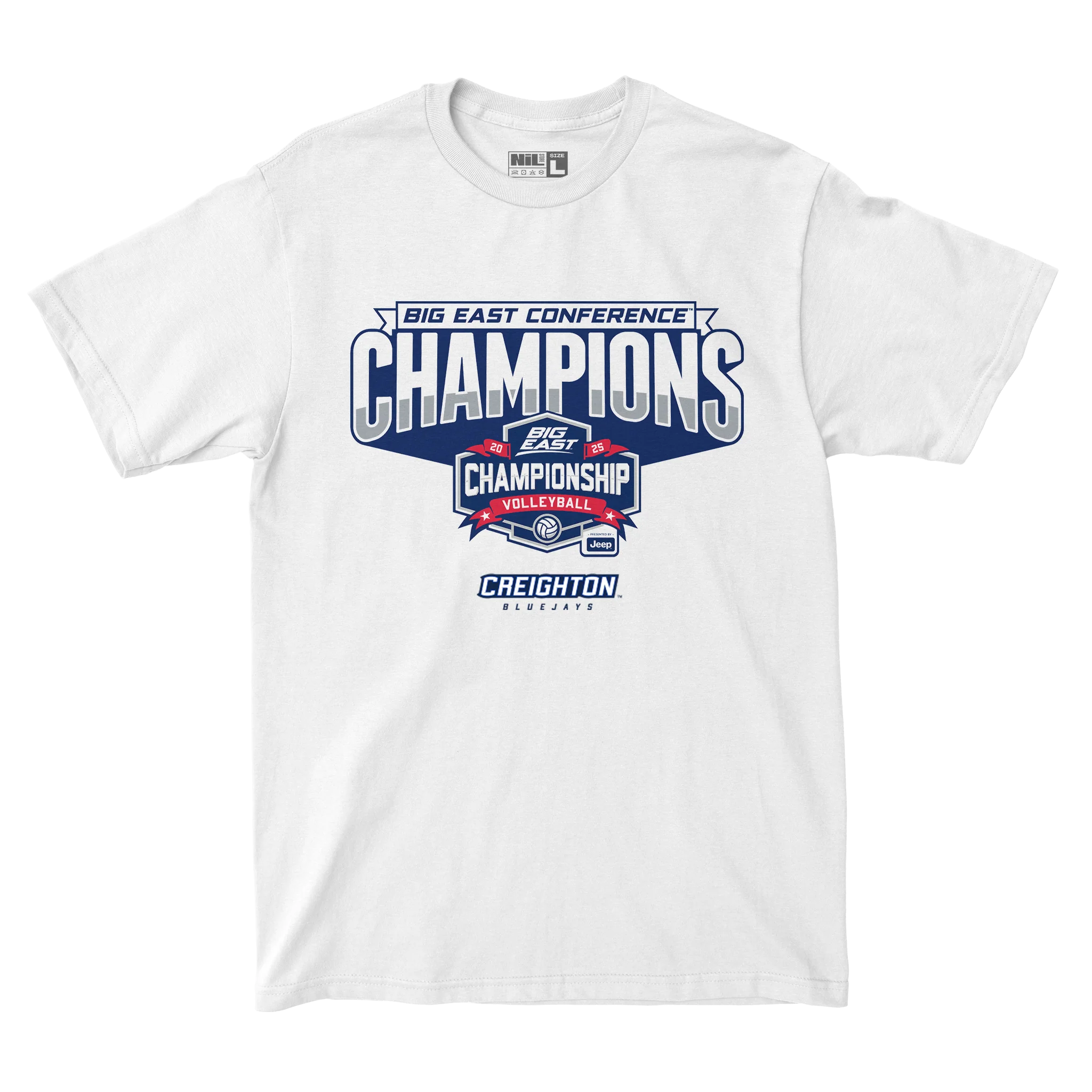 White 2024 Conference Tournament Champions Tee