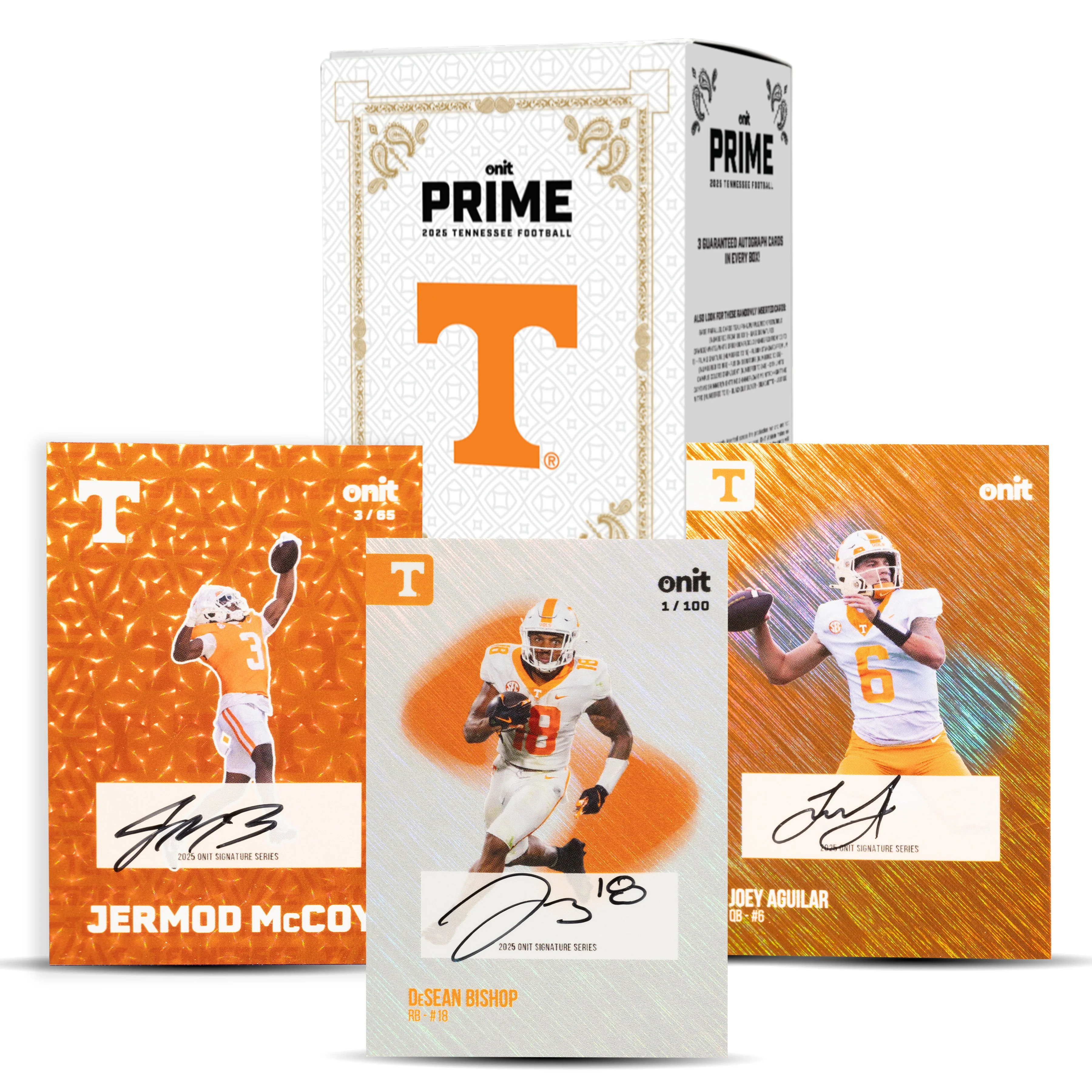 Football 2025 Trading Cards - Prime Box (THREE Guaranteed Autographs!)