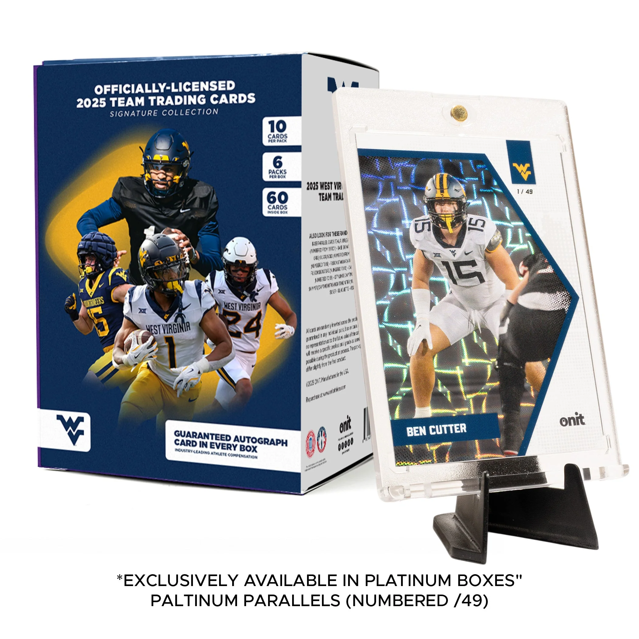 Football 2025 Trading Cards - Platinum Box