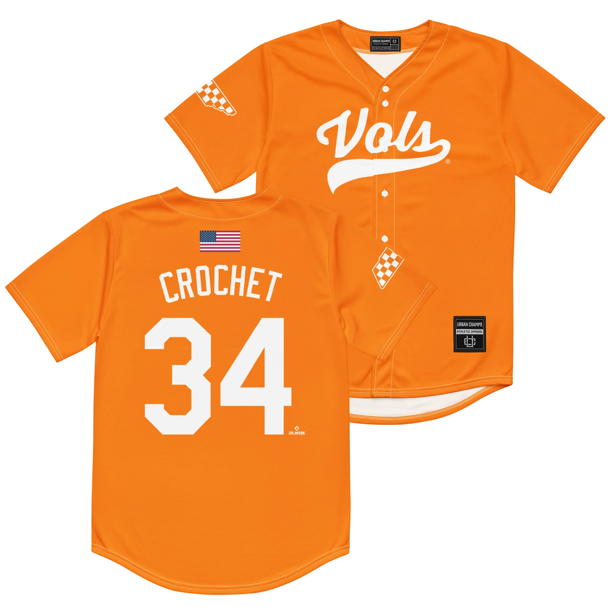 Baseball Orange Jersey