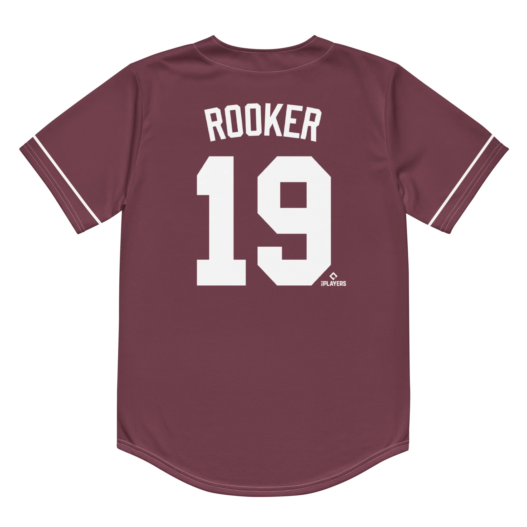 Baseball Maroon Jersey