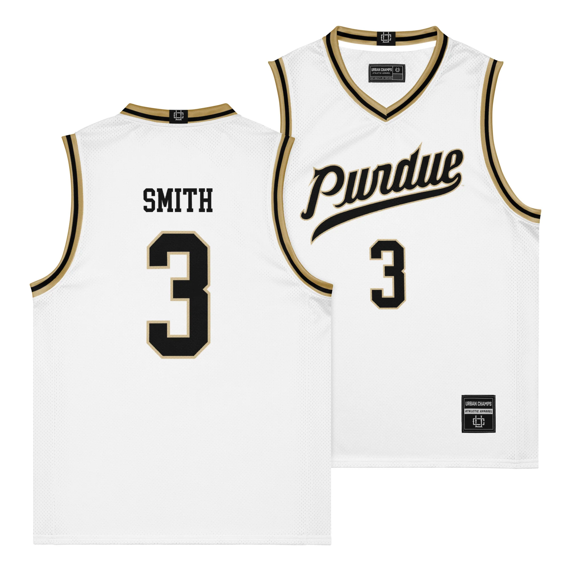 Men's Basketball White Jersey
