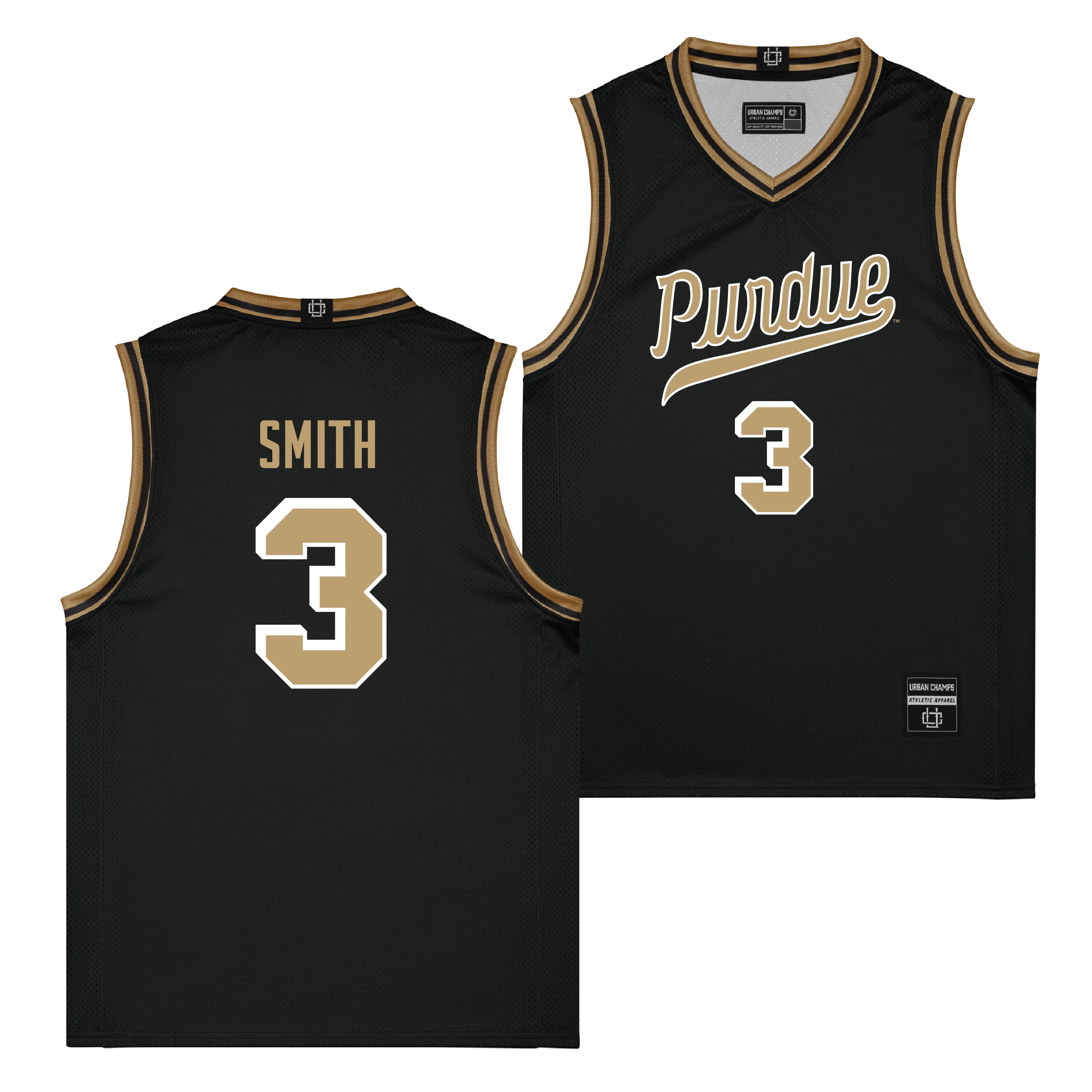 Men's Basketball Black Script Jersey