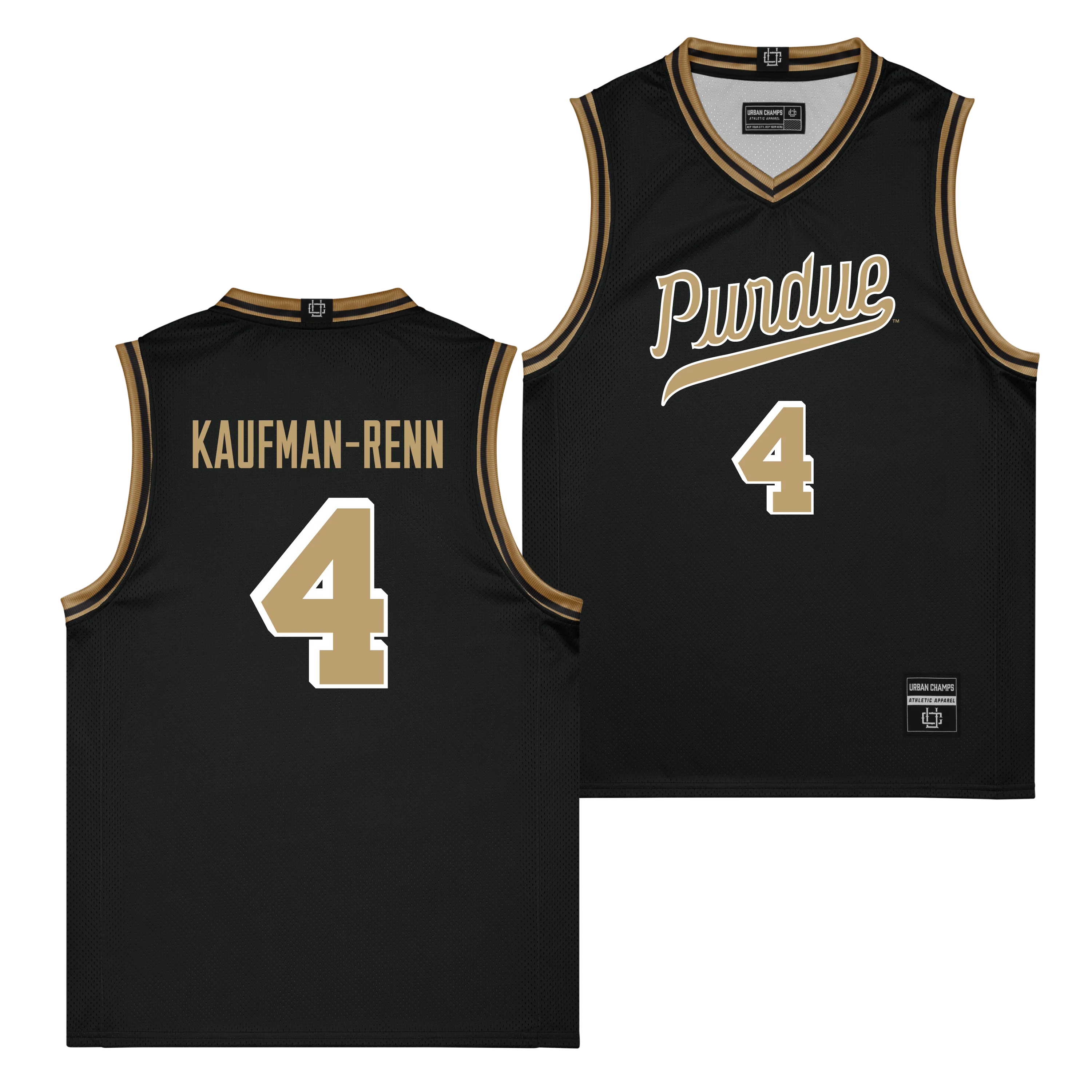 Men's Basketball Black Script Jersey
