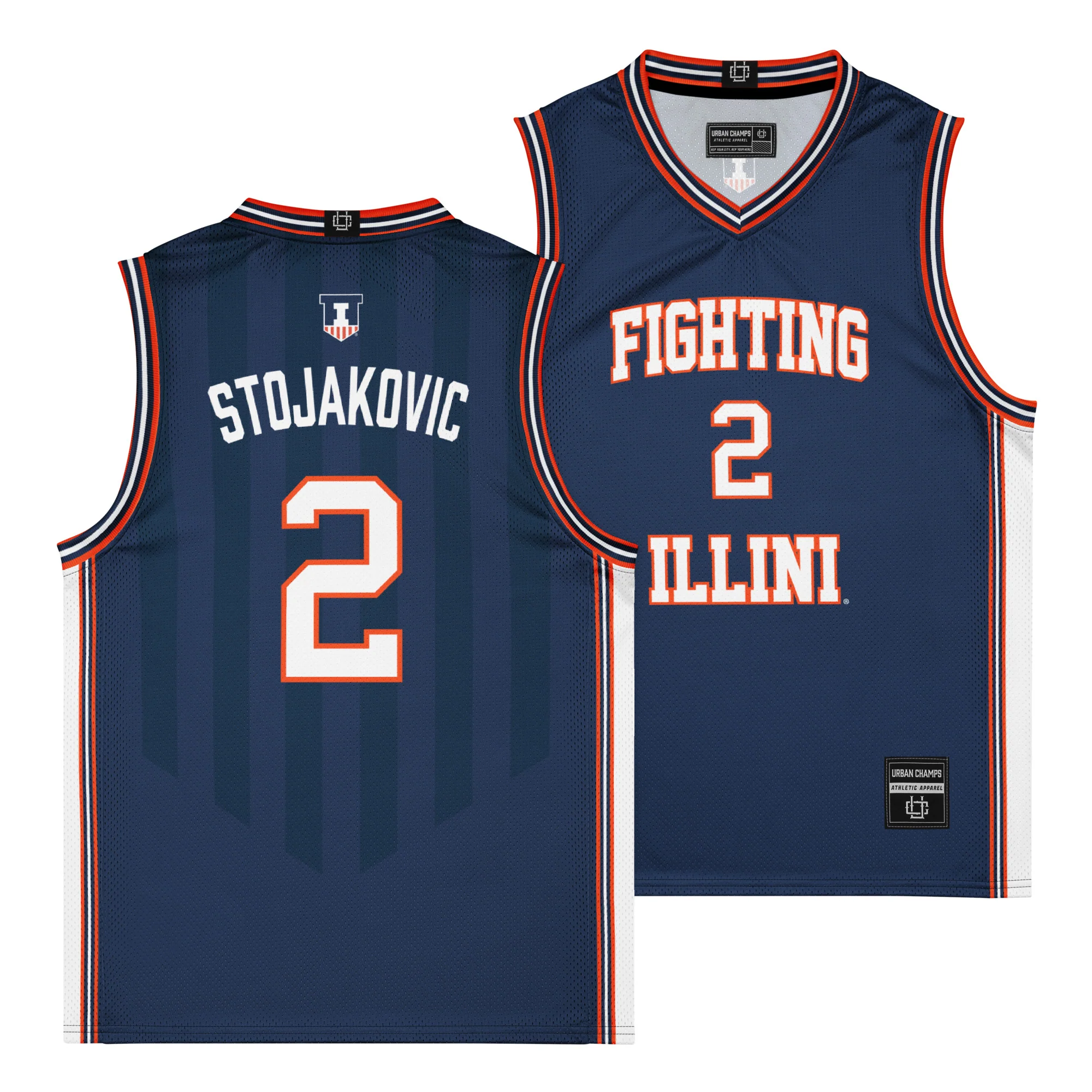 Basketball Navy Shield Jersey