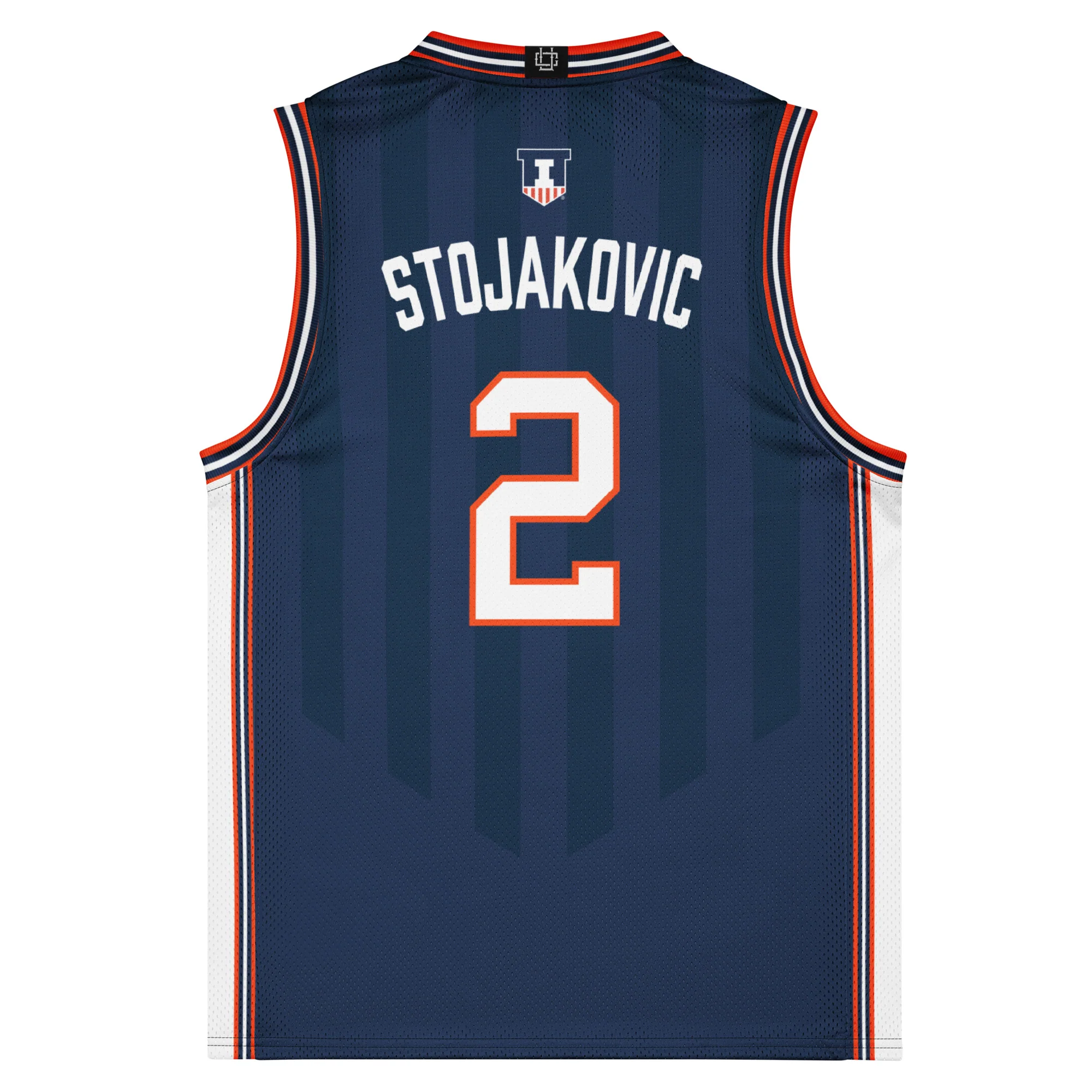 Basketball Navy Shield Jersey