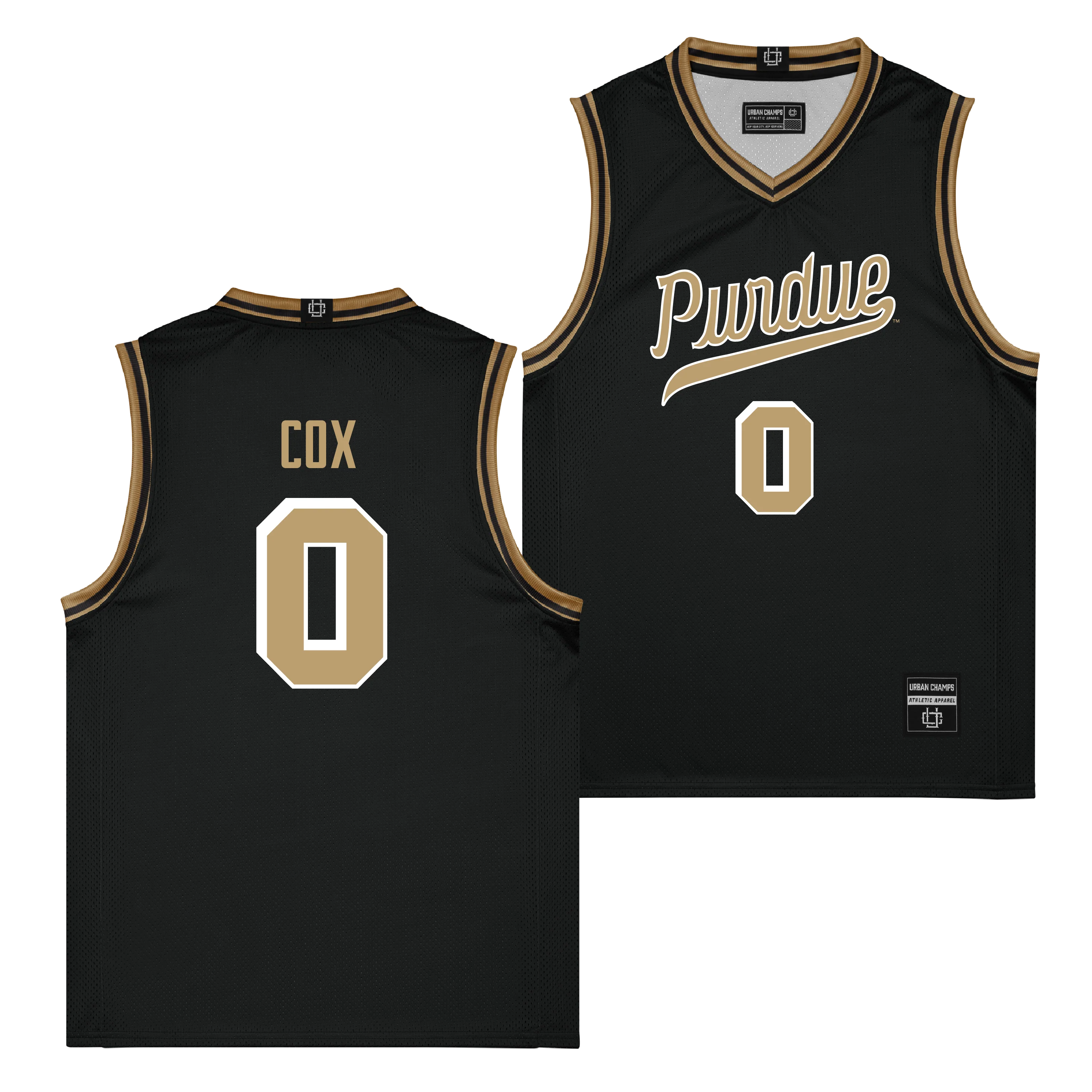 Men's Basketball Black Script Jersey