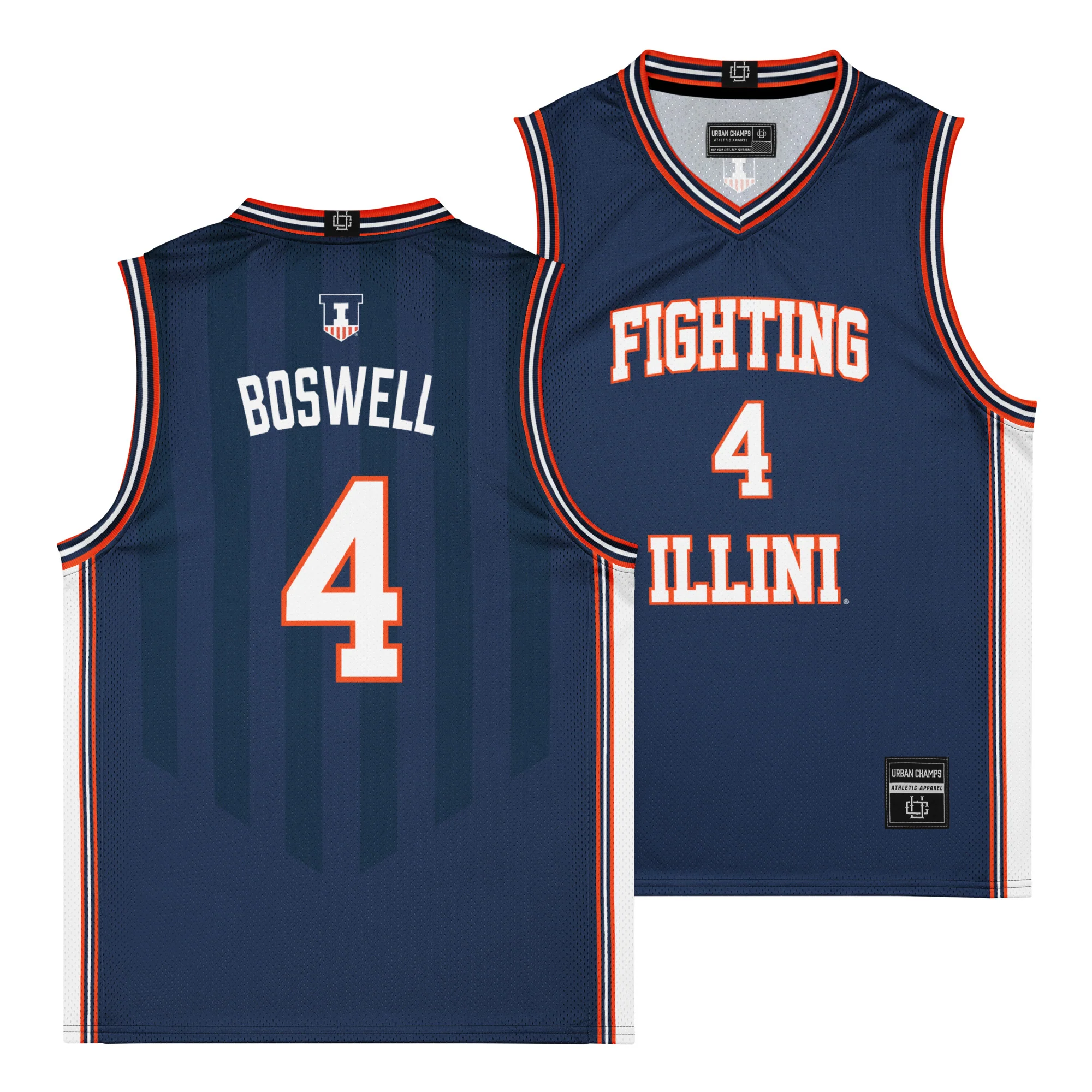 Basketball Navy Shield Jersey