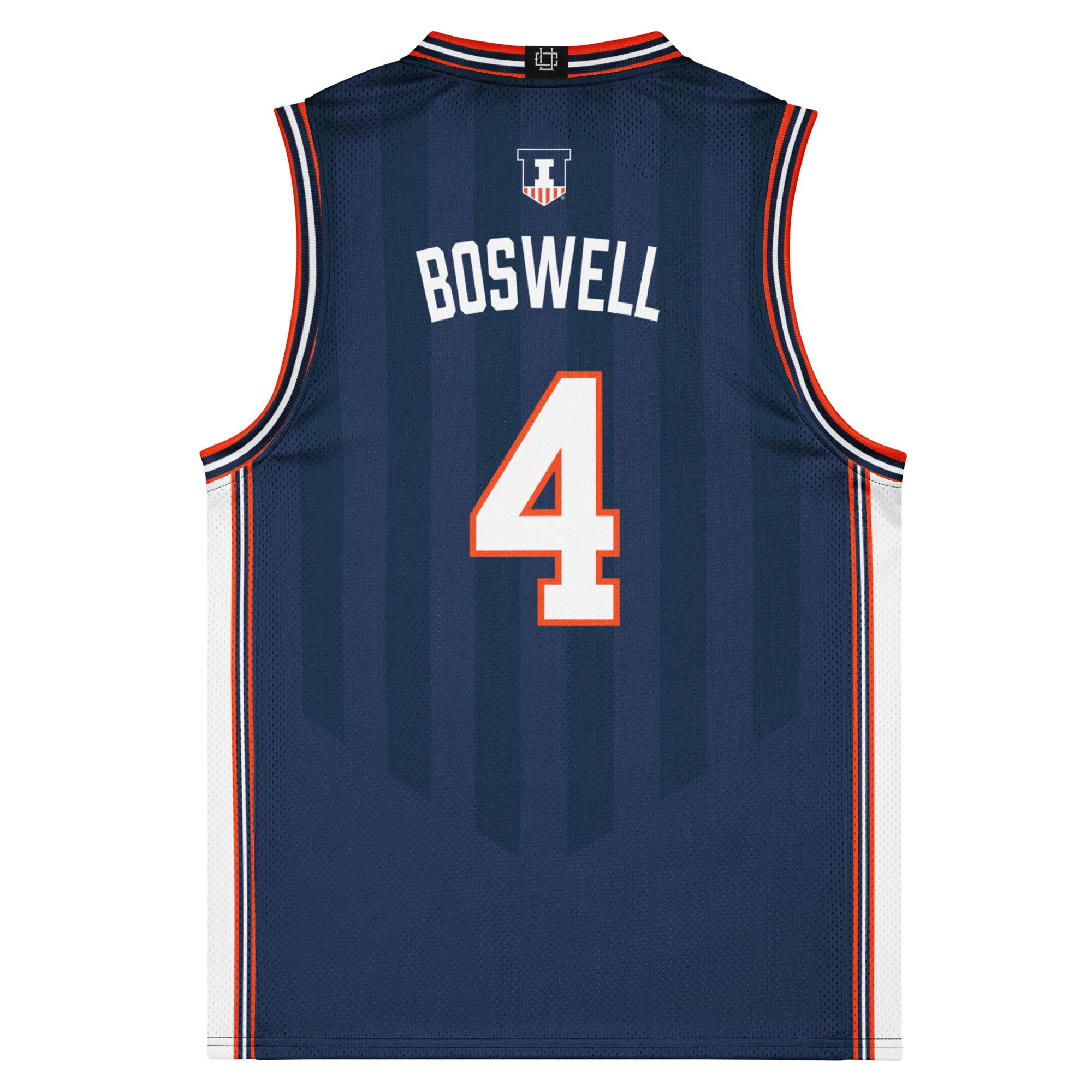 Basketball Navy Shield Jersey