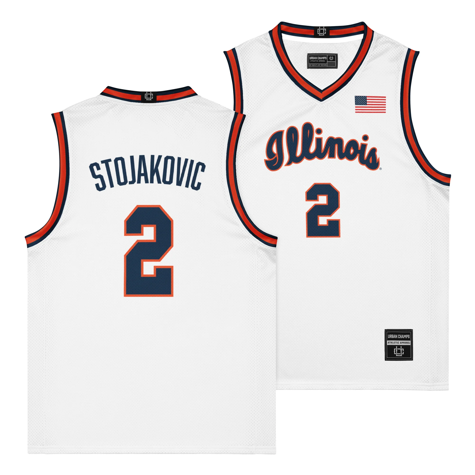 Basketball White Jersey