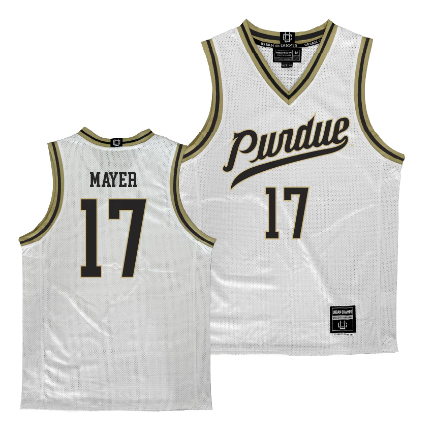 Purdue Men's Black Basketball Jersey