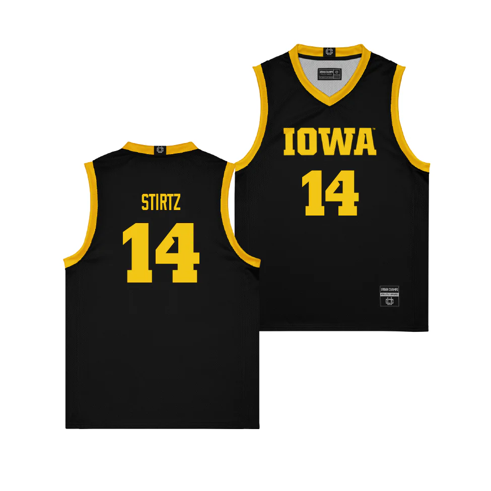 Men's Black Basketball Jersey